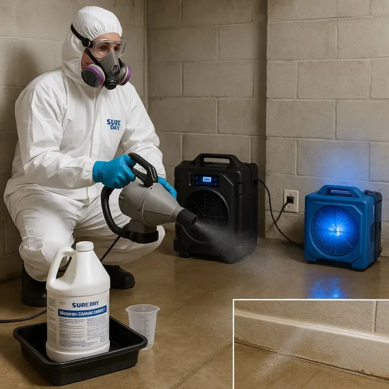 Sanitization and Odor Removal process in Wind Gap, PA