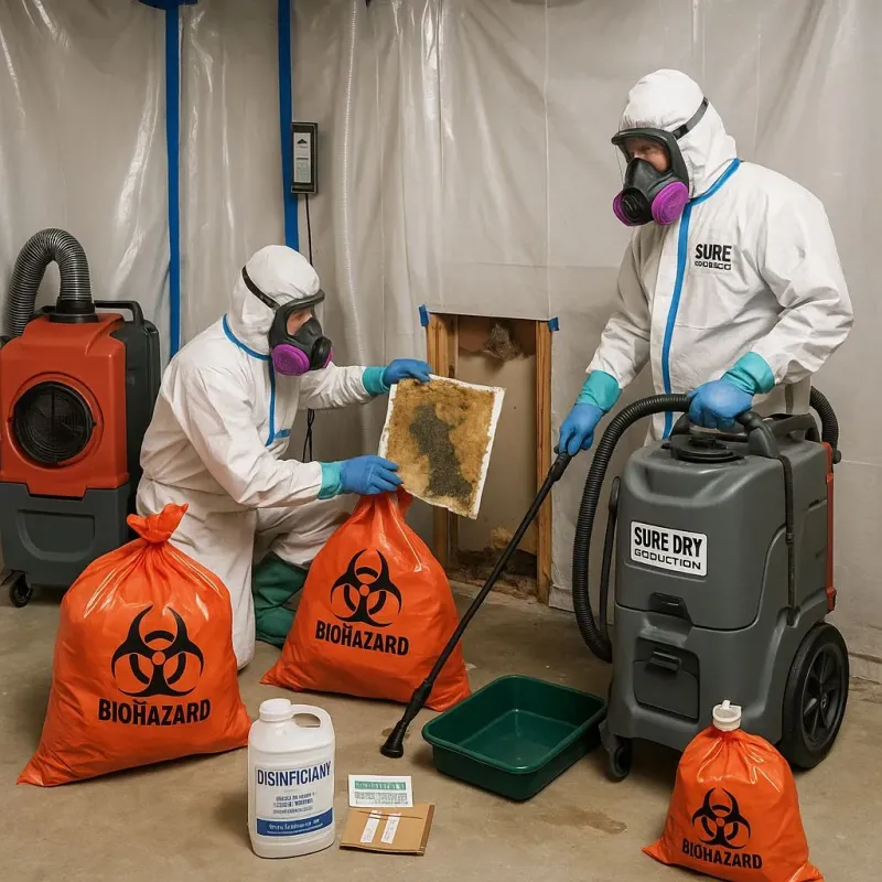 Contaminated Water Handling Protocols process in Wind Gap, PA